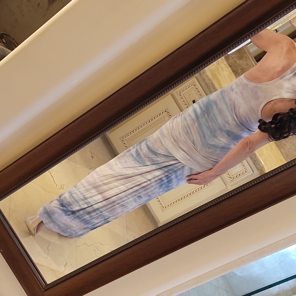 Young Fabulous & Broke Tie-dye Racerback-style Maxi Dress, S - Picture 10 of 16